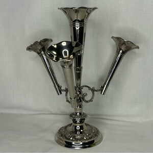 Elegant Silver Vase